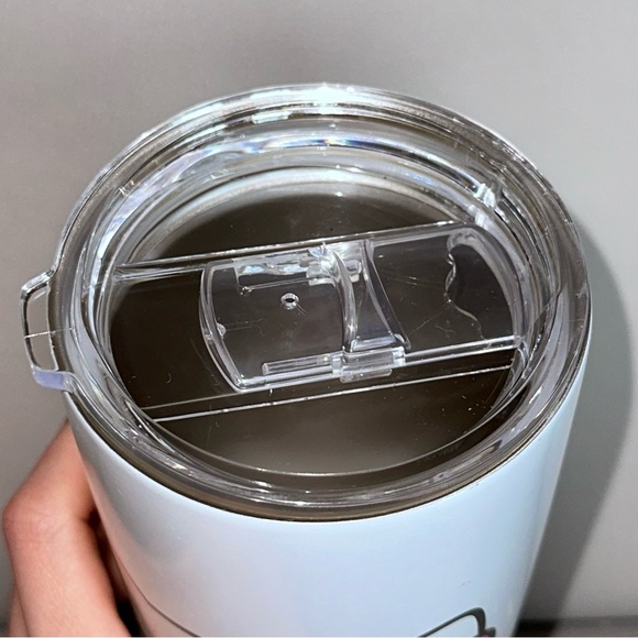 Sanrio Hello Kitty Face Stainless Steel White Tumbler - Picture 5 of 6